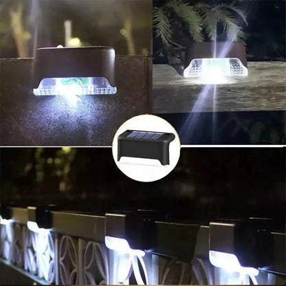 Solar Deck & Step Lights | Waterproof LED Fence Post Lights, up to 12-Pack