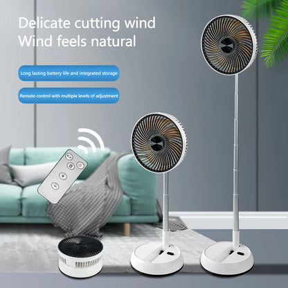 Oscillating Tower Fan | Portable Rechargeable with Remote Control