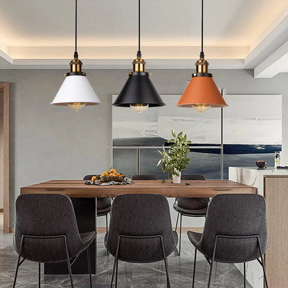 Loft | Industrial Retro Pendant Light – Single & 3-Light Cluster, E27