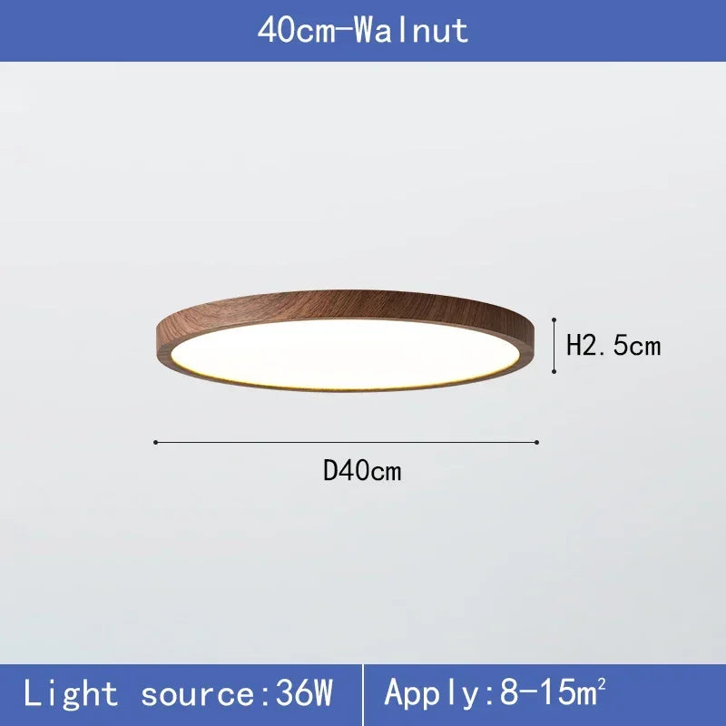 Ultra thin ceiling light living room modern interior