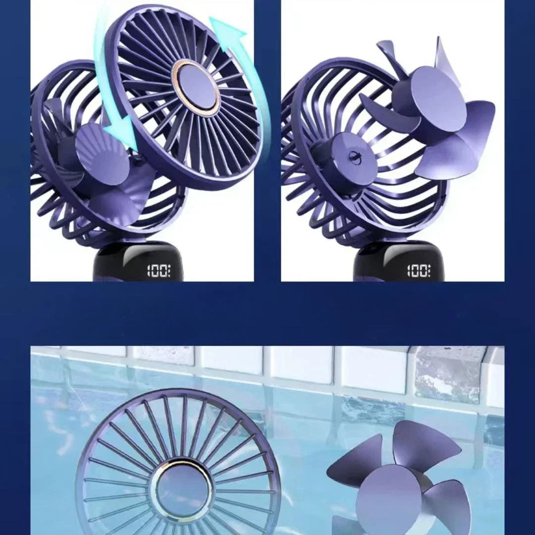 Handheld Mini Fan | USB Rechargeable Portable Personal Cooling Fan