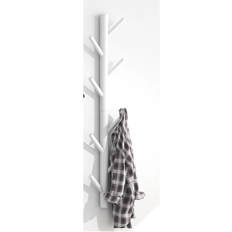 Coat rack mounting hardware and wall fixings