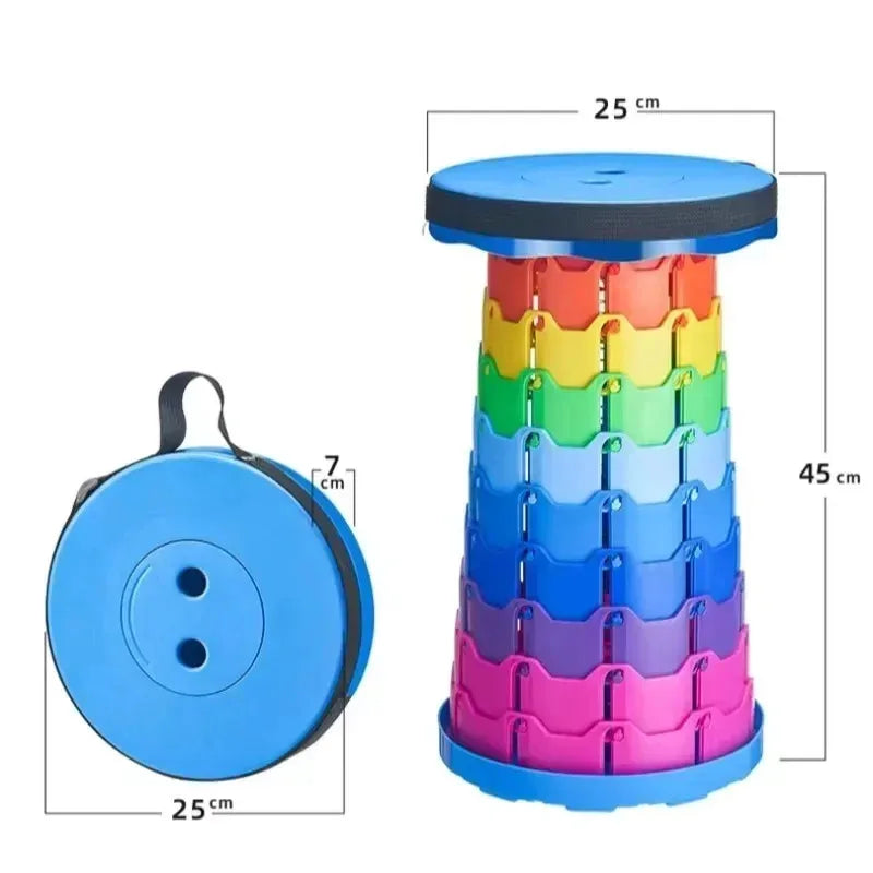 Folding Camping Stool | Lightweight Portable Seat for Outdoor