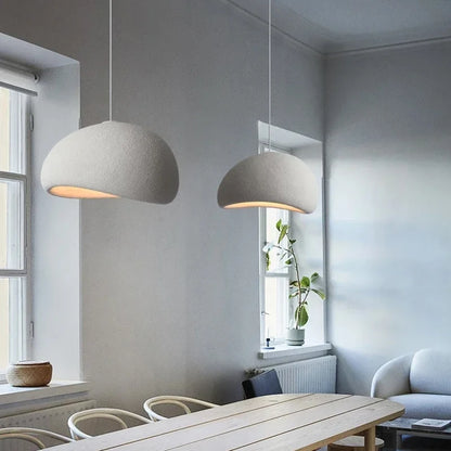 Pendant lamp 50cm size bedroom installation