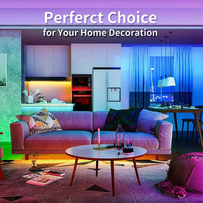 RGB LED Strip Lights | Colour Changing USB TV Backlight with Remote