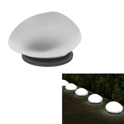 Solar Pebble Ground Light | Frosted Portable Garden Lantern