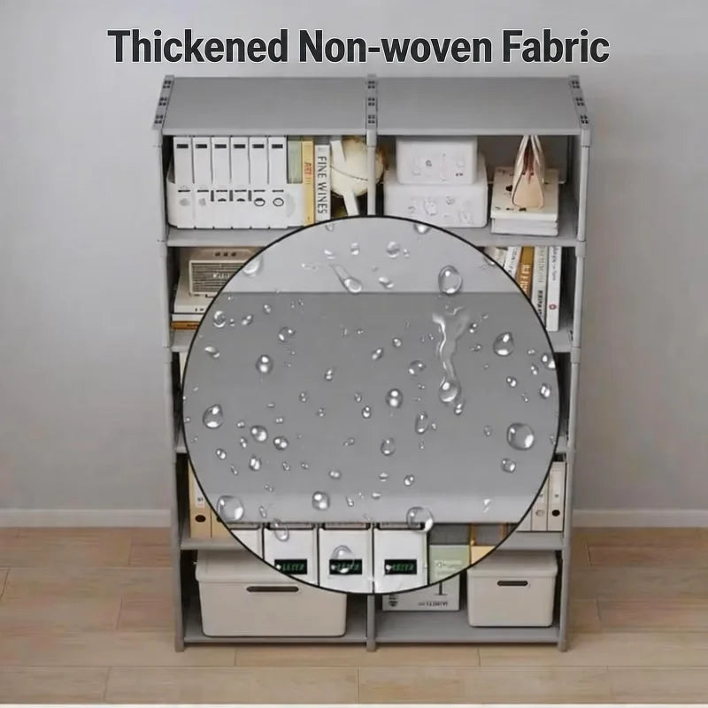 Freestanding Bookcase | Multi-Tier Display Shelf Easy Assembly