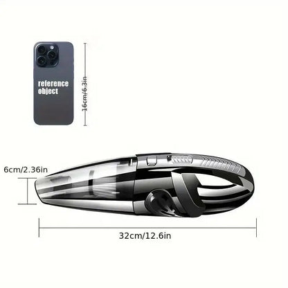 Handheld Cordless Vacuum | Portable Lightweight Car & Home Cleaner