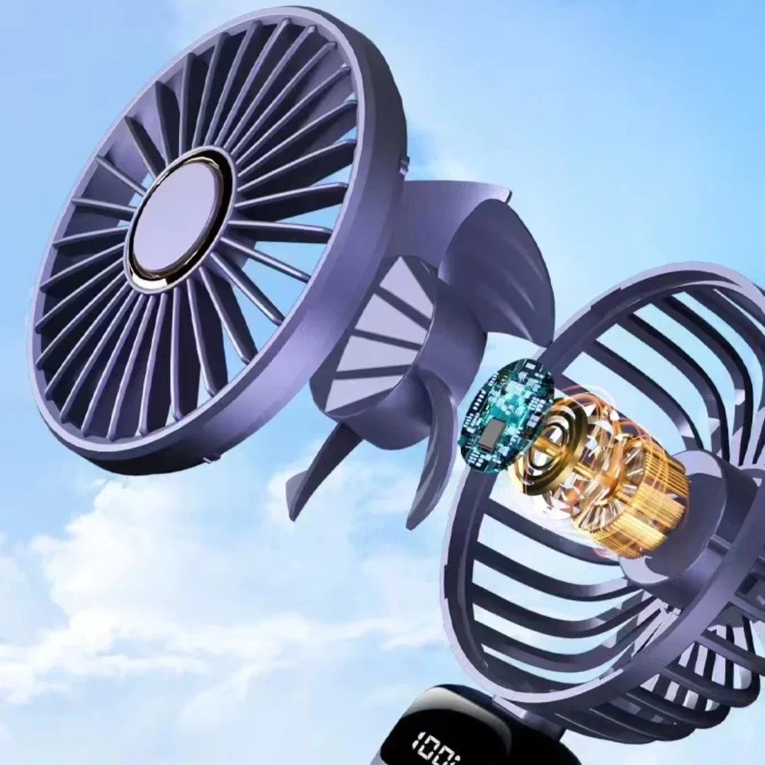 Handheld Mini Fan | USB Rechargeable Portable Personal Cooling Fan