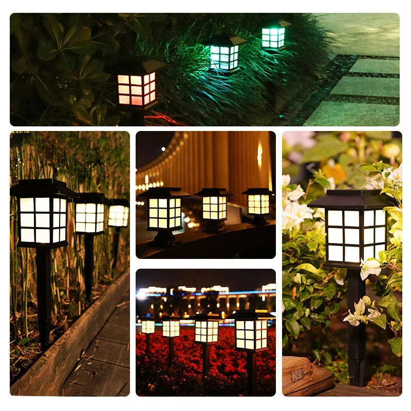 Solar Pathway Lights 8-Pack | Outdoor Garden Stake Lights