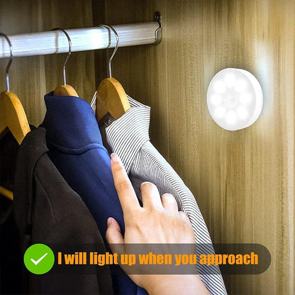 LED staircase night light motion activated glow