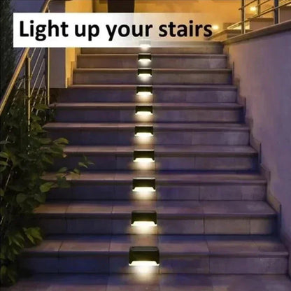 Solar Deck & Step Lights | Waterproof LED Fence Post Lights, up to 12-Pack
