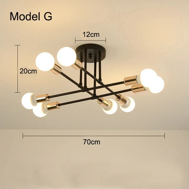Pendant chandelier lamp shade material close-up