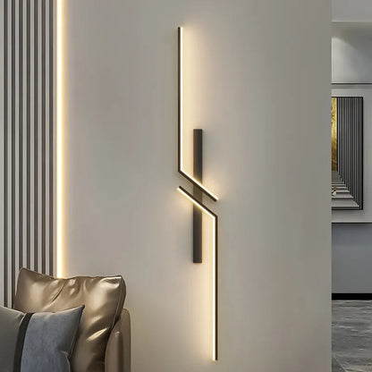 Sculptural Wall Light | Modern LED Fixture with Geometric Design for Ambient Illumination 0