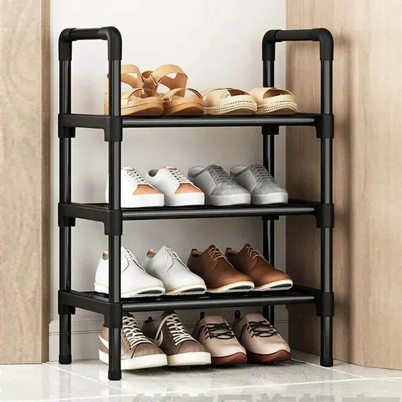 Multi-tier shoe shelf hallway bedroom porch setting