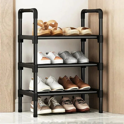Multi-tier shoe shelf hallway bedroom porch setting