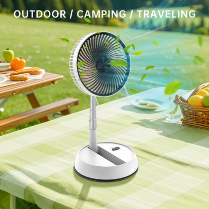 Oscillating Tower Fan | Portable Rechargeable with Remote Control