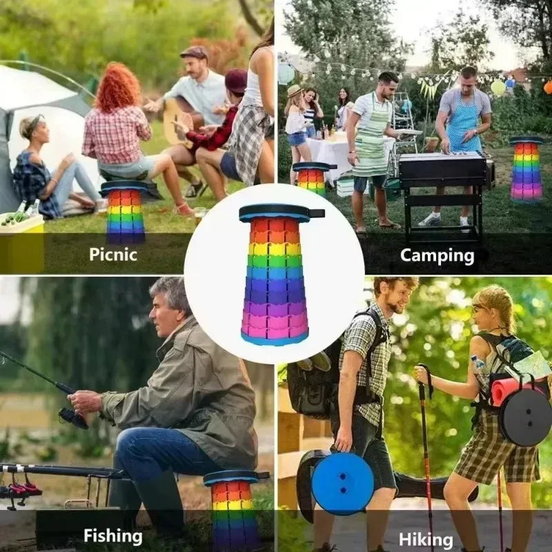 Folding Camping Stool | Lightweight Portable Seat for Outdoor