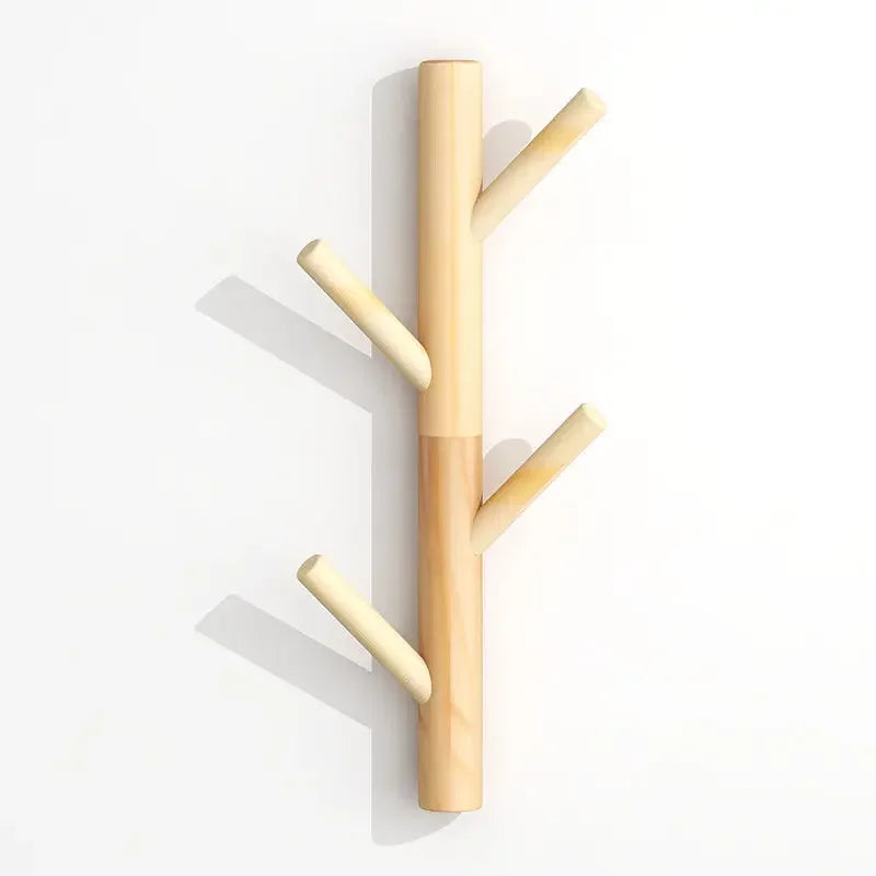 Wall coat rack in modern hallway entrance setting