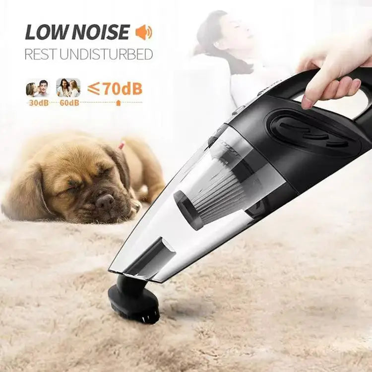 Handheld Cordless Vacuum | Portable Lightweight Car & Home Cleaner