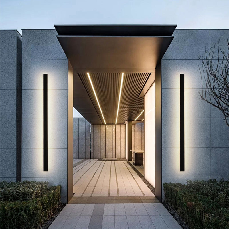 Silex | LED Outdoor Wall Lamp with Dimmable Options | Elegant Design for Gardens and Corridors 0