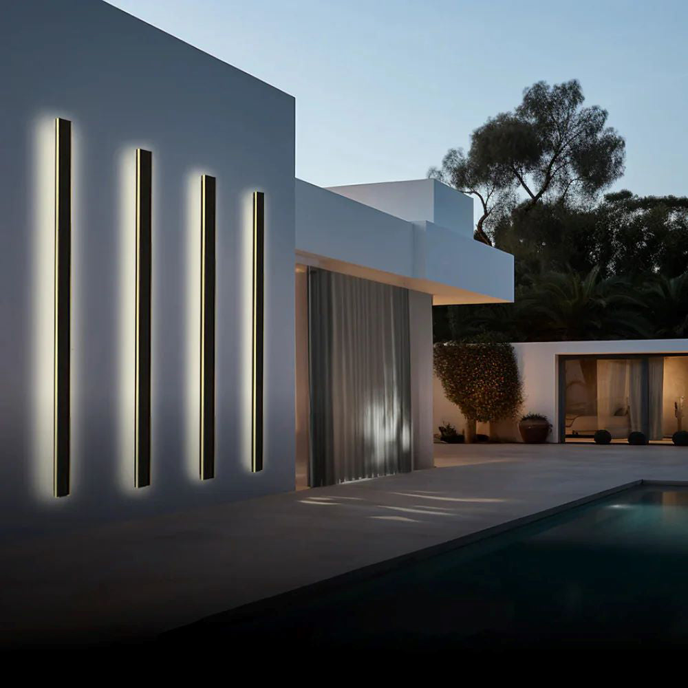 Silex | LED Outdoor Wall Lamp with Dimmable Options | Elegant Design for Gardens and Corridors 13