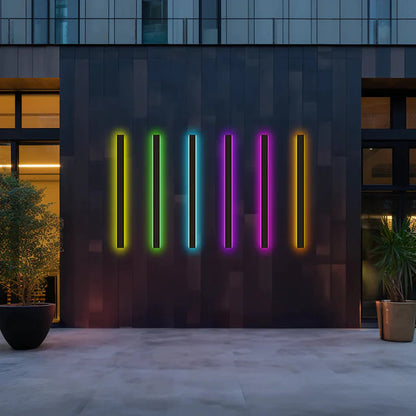 Silex | LED Outdoor Wall Lamp with Dimmable Options | Elegant Design for Gardens and Corridors 16