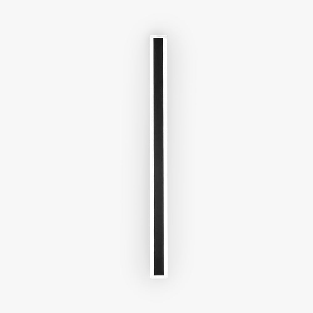 Vynn | Linear Outdoor Wall Lamp with Weather-Resistant Design | Elegant Black and White Finish for Timeless Appeal 1
