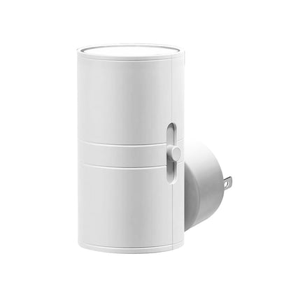 Plug-In Night Light | Motion Sensor LED Wall Light for Hallway, Landing, Bedroom & Nursery | Warm White, Black or White, Single or Twin Pack, UK Plug