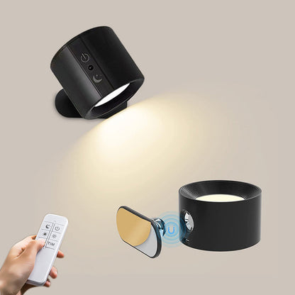 Rechargeable Magnetic Wall Spotlight with Remote for Bedroom, Bedside, Hallway & Shelves – photo 2