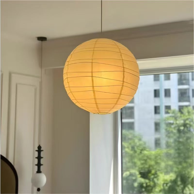 Rice paper lantern pendant light – product detail 4