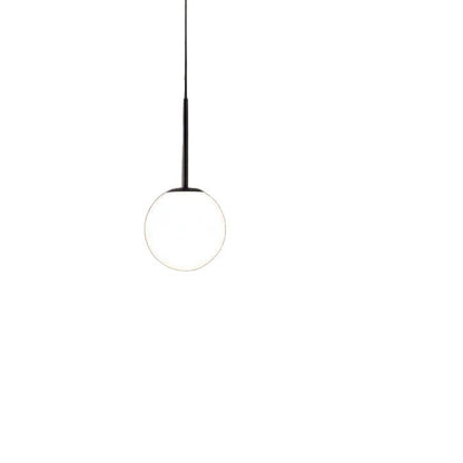 Plug-In Pendant Light | Opal Glass Globe Hanging Lamp with UK Plug for Bedside, Reading Corner & Desk | No Wiring, Single or Double, Gold or Black