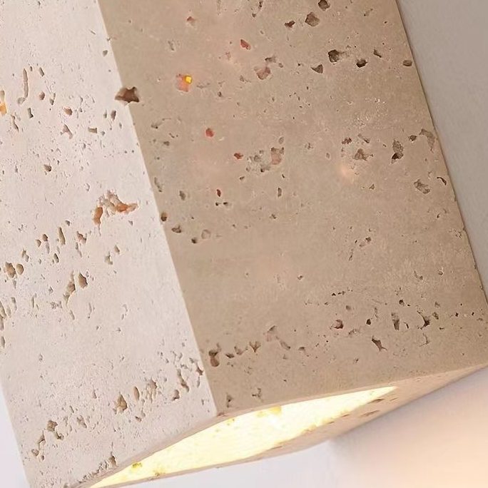 Travertine Up Down Wall Lamp for Hallway, Bedroom, Stairs & Living Room – photo 3