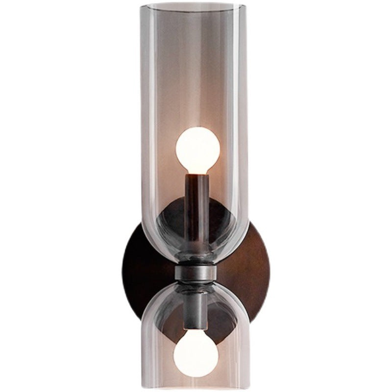 Modern Coloured Glass Wall Sconce for Bedroom, Bedside, Hallway & Living Room – photo 6