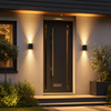 Solar Up Down Wall Lights | Outdoor LED Washer Light for Garden