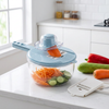 Mandoline Slicer | 8-in-1 Stainless Steel Vegetable Cutter & Grater