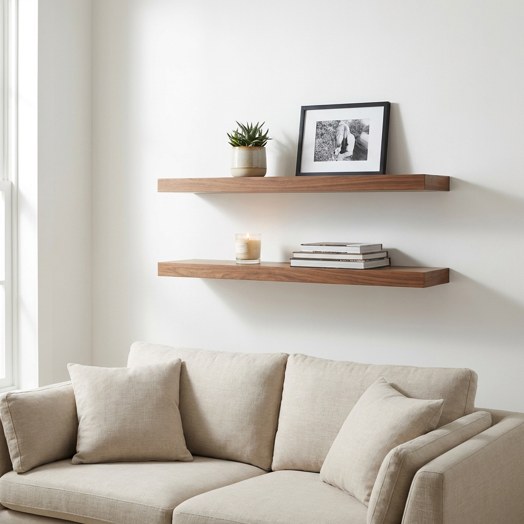 Floating Wall Shelves lifestyle image