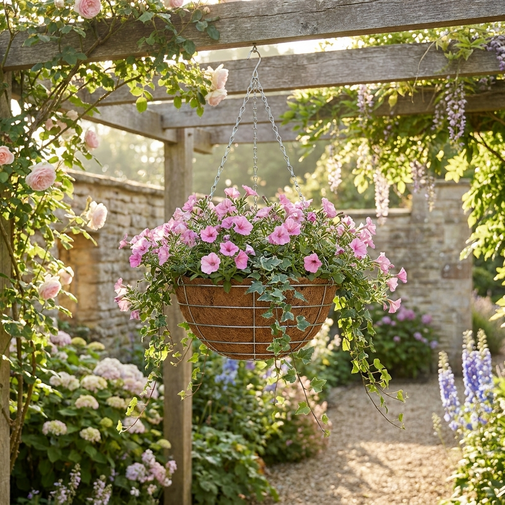 Wire Hanging Basket lifestyle image
