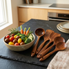 Arbor | 7-Piece Natural Wood Utensil Set