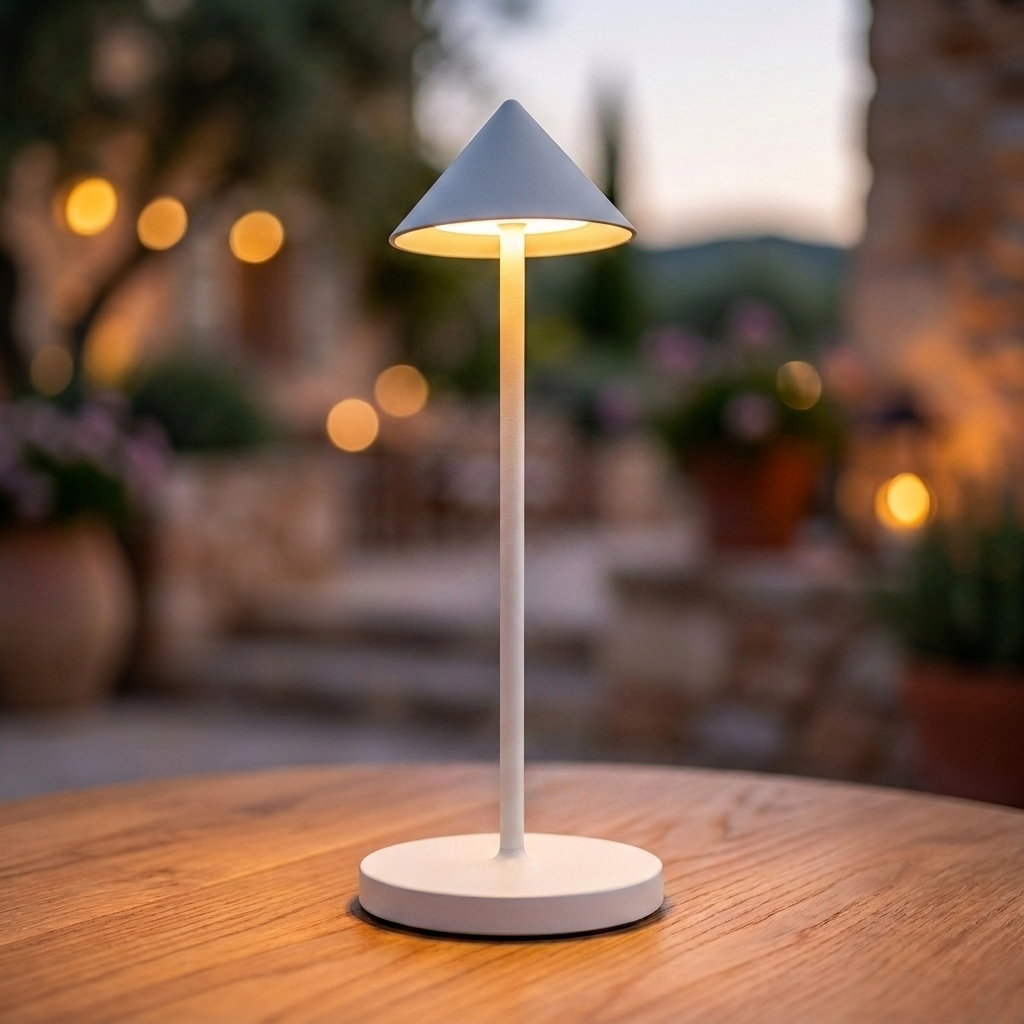Luma cordless table lamp White