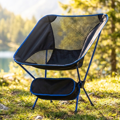 Aurem ultralight folding camping chair - Blue - outdoor lifestyle