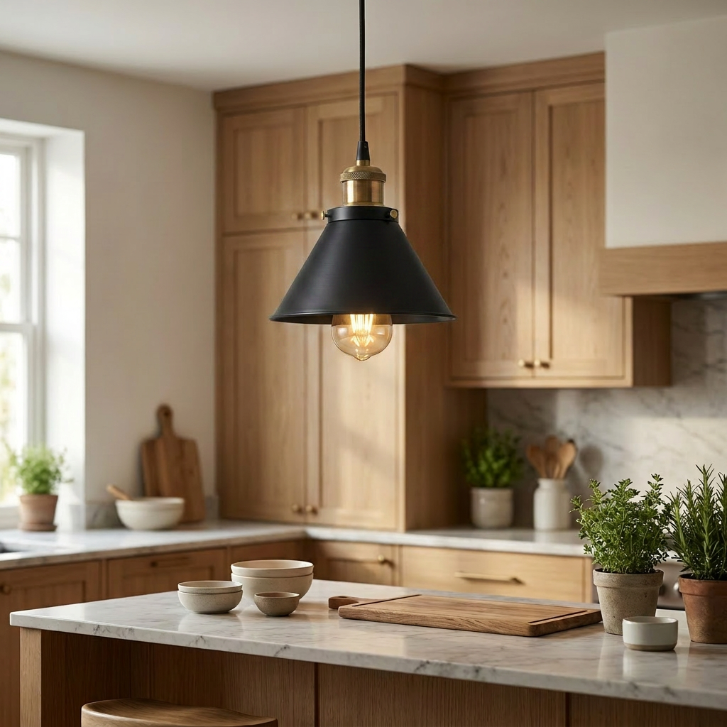 Loft pendant - Black matte single AI20260610