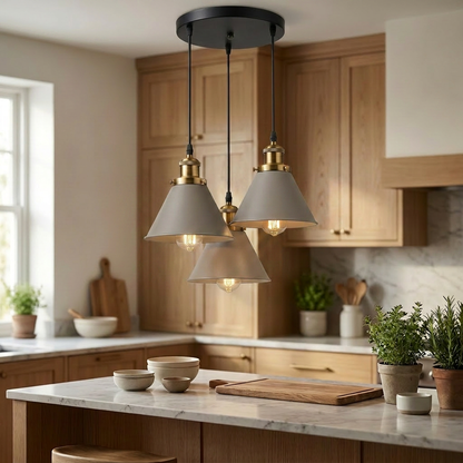Loft pendant - Grey round cluster AI20260610