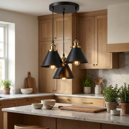 Loft pendant - Black round cluster AI20260610