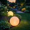 Solar Glow Globe Light | Colour-Changing Outdoor Garden Ball with Remote