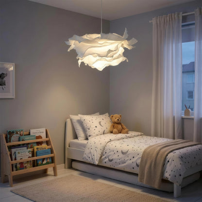 Cloud Light | DIY Fluffy Cloud Lamp Shade for Ceiling Pendant, Kids Bedroom & Nursery | Dreamy Cotton Decor Shade, 42, 60 or 85cm