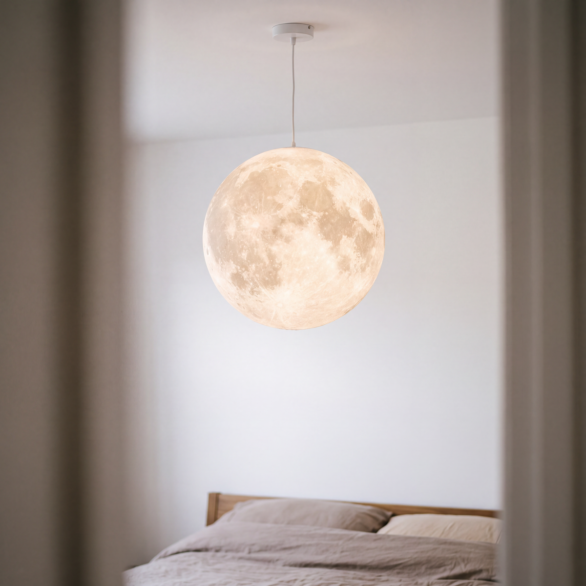 W3IMG-7 Moon Globe Pendant — 25cm