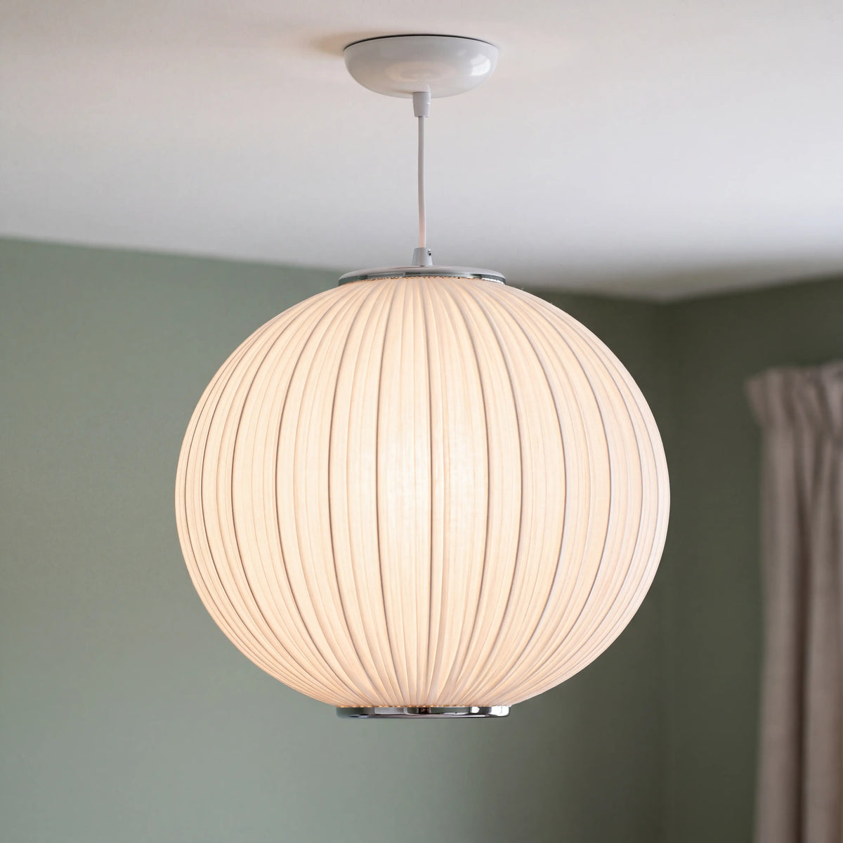 Fabric Pendant — Ball