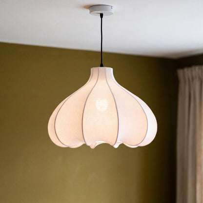 Fabric Pendant — Peach
