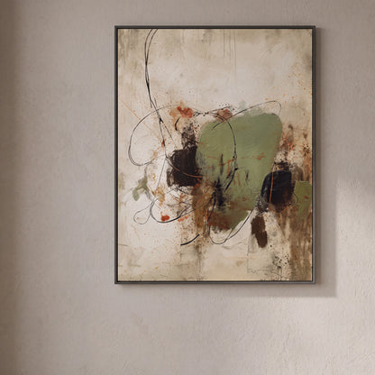 Hand-Painted Abstract — Style E